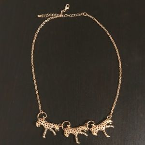 Gold Leopard Necklace
